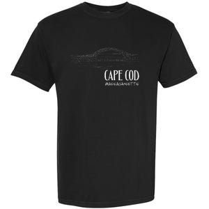 Cape Cod Canal Sagamore Bridge Illustration Art Souvenir Garment-Dyed Heavyweight T-Shirt