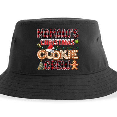 Christmas Cookie Crew Red Plaid Matching Family Sustainable Bucket Hat