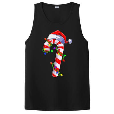 Candy Cane Crew Santa Christmas Party Boys Girls Xmas PosiCharge Competitor Tank