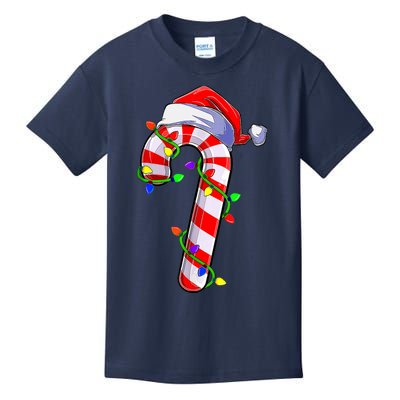 Candy Cane Crew Santa Christmas Party Boys Girls Xmas Kids T-Shirt