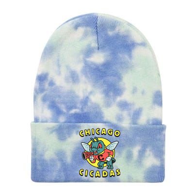 Chicago Cicadas Tie Dye 12in Knit Beanie