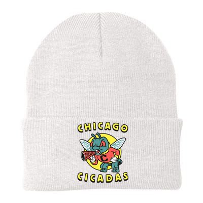 Chicago Cicadas Knit Cap Winter Beanie