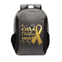 Cure Childhood Cancer Butterflies Ribbon Vector Backpack