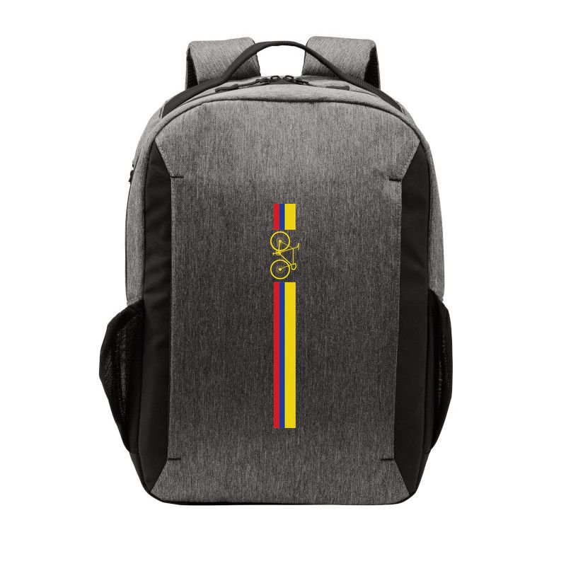Colombian Cycling Colombia Flag Cyclist Bicycle Gift Vector Backpack