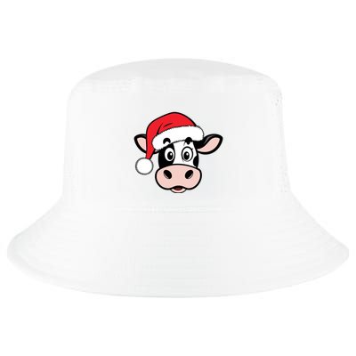 Cute Christmas Cows Santa Heifer Cool Comfort Performance Bucket Hat