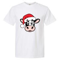 Cute Christmas Cows Santa Heifer Garment-Dyed Heavyweight T-Shirt