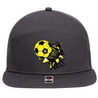 Cool Columbus Crew Sc 96 Soccer 7 Panel Mesh Trucker Snapback Hat