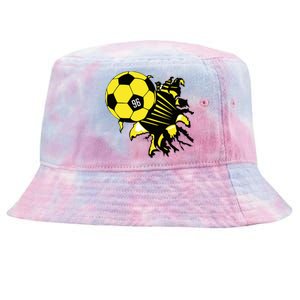 Cool Columbus Crew Sc 96 Soccer Tie-Dyed Bucket Hat