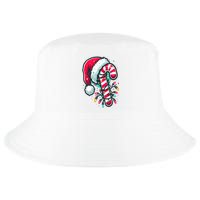 Candy Cane Crew Christmas Lights Family Matching Xmas Cool Comfort Performance Bucket Hat