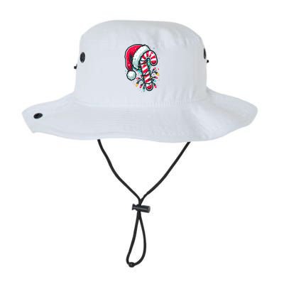 Candy Cane Crew Christmas Lights Family Matching Xmas Legacy Cool Fit Booney Bucket Hat