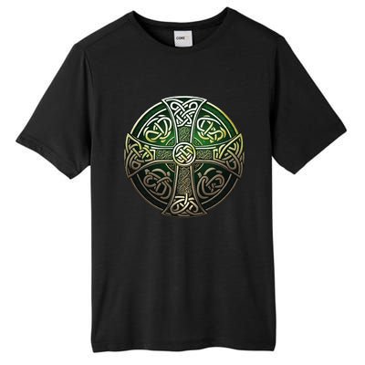 Celtic Cross Tall Fusion ChromaSoft Performance T-Shirt