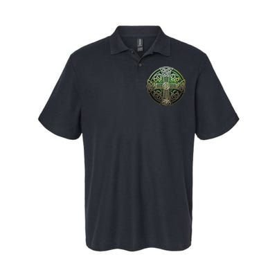 Celtic Cross Softstyle Adult Sport Polo