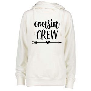 Cousin Crew Cool Gift Womens Funnel Neck Pullover Hood