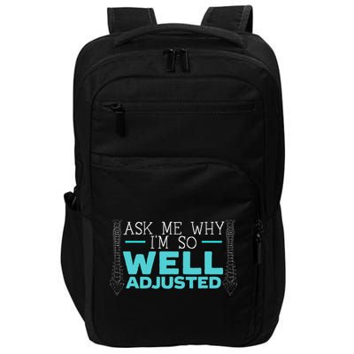 Chiro Crew Chiropractor Chiropractic Spine Surgeon Impact Tech Backpack