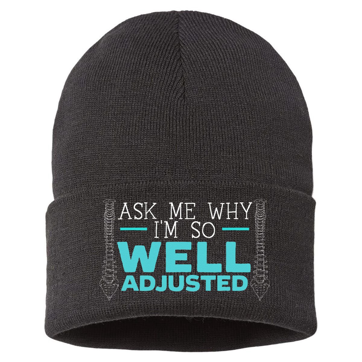 Chiro Crew Chiropractor Chiropractic Spine Surgeon Sustainable Knit Beanie