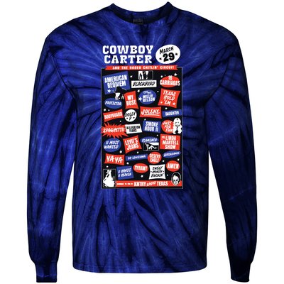 Cowboy Carter Tie-Dye Long Sleeve Shirt