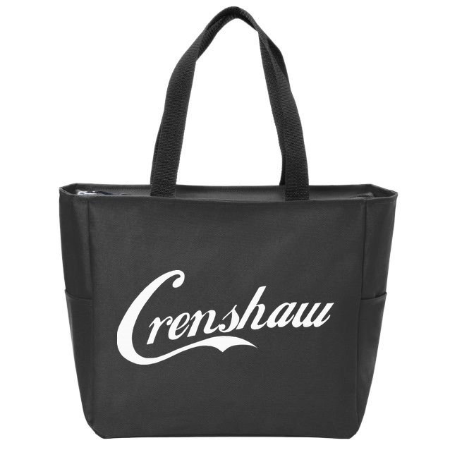 Crenshaw California Zip Tote Bag
