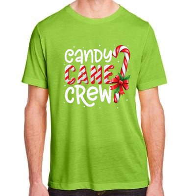 Candy Cane Crew Funny Christmas Candy Lover Xmas Adult ChromaSoft Performance T-Shirt