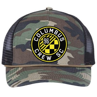 Cool Columbus Crew Sc 96 Soccer Retro Rope Trucker Hat Cap