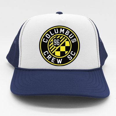 Cool Columbus Crew Sc 96 Soccer Trucker Hat