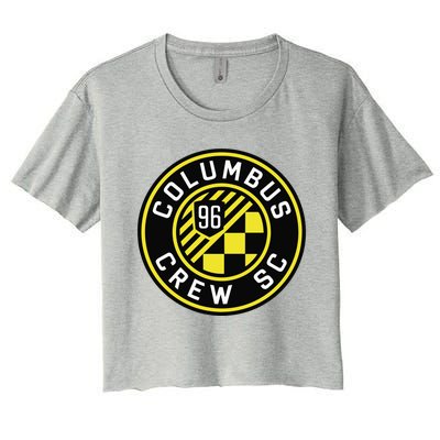 Cool Columbus Crew Sc 96 Soccer Women's Crop Top Tee