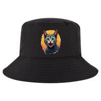 Cursed Cat Cement Eater Meme Cool Comfort Performance Bucket Hat