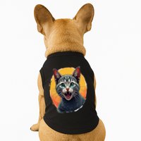 Cursed Cat Cement Eater Meme Doggie Tank