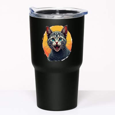 Cursed Cat Cement Eater Meme Tumbler