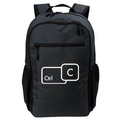 Ctrl C Copy Paste Family Matching Gift Daily Commute Backpack