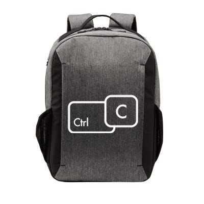 Ctrl C Copy Paste Family Matching Gift Vector Backpack