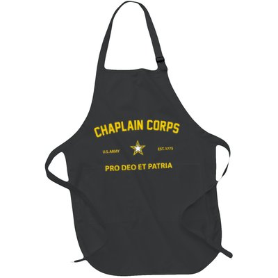 Chaplain Corps Full-Length Apron With Pockets