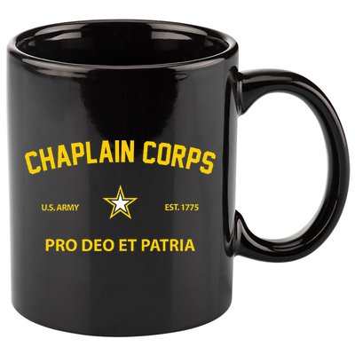 Chaplain Corps 11oz C Handle Ceramic Mug