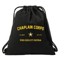 Chaplain Corps Drawstring Bag