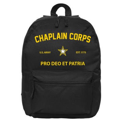 Chaplain Corps 16 in Basic Backpack