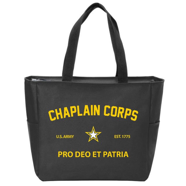 Chaplain Corps Zip Tote Bag