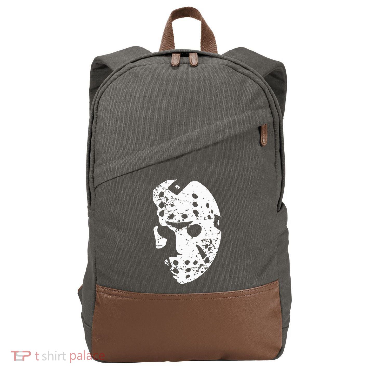 Ch Ch Ch Cotton Canvas Backpack