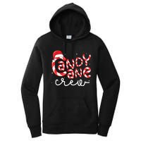 Candy Cane Crew Christmas Squad Xmas Family Matching Santa Women's Pullover Hoodie