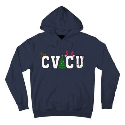 CVICU Christmas Cardiovascular Intensive Care Unit Nurse ICU Tall Hoodie