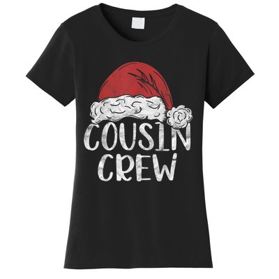 Cousin Crew Christmas Costume Gift Matching Family Xmas Women's T-Shirt