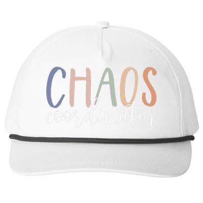 Chaos Coordinator  Snapback Five-Panel Rope Hat