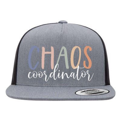 Chaos Coordinator  Flat Bill Trucker Hat