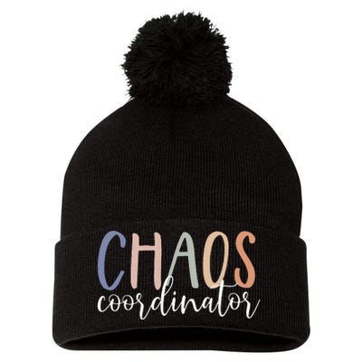 Chaos Coordinator  Pom Pom 12in Knit Beanie