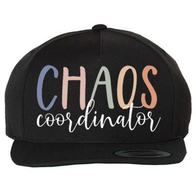 Chaos Coordinator  Wool Snapback Cap