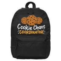 Cookie Chaos Coordinator Cookies 16 in Basic Backpack