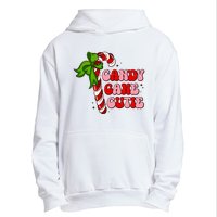 Christmas Candy Cane Cutie Cute groovy Xmas  Urban Pullover Hoodie