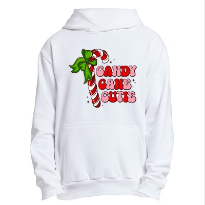 Christmas Candy Cane Cutie Cute groovy Xmas  Urban Pullover Hoodie