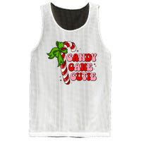 Christmas Candy Cane Cutie Cute groovy Xmas  Mesh Reversible Basketball Jersey Tank