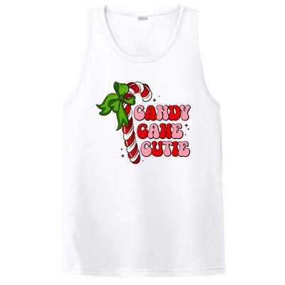 Christmas Candy Cane Cutie Cute groovy Xmas  PosiCharge Competitor Tank