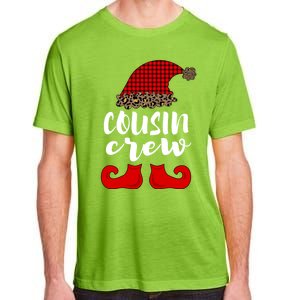 Christmas Cousin Crew Buffalo Red Plaid Pajamas Family Xmas Cool Gift Adult ChromaSoft Performance T-Shirt