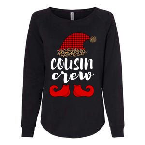 Christmas Cousin Crew Buffalo Red Plaid Pajamas Family Xmas Cool Gift Womens California Wash Sweatshirt